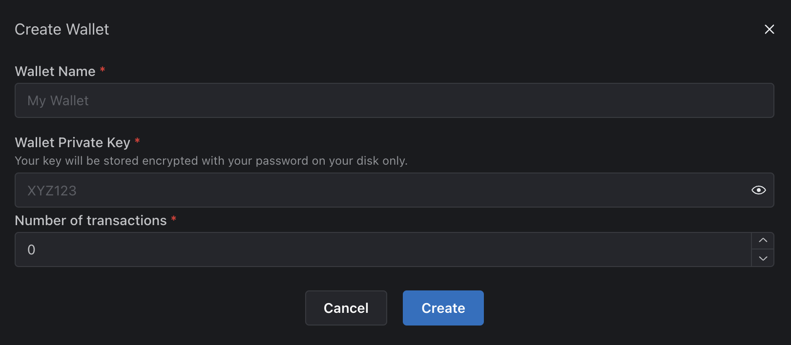 Wallet Modal Wallet Modal
